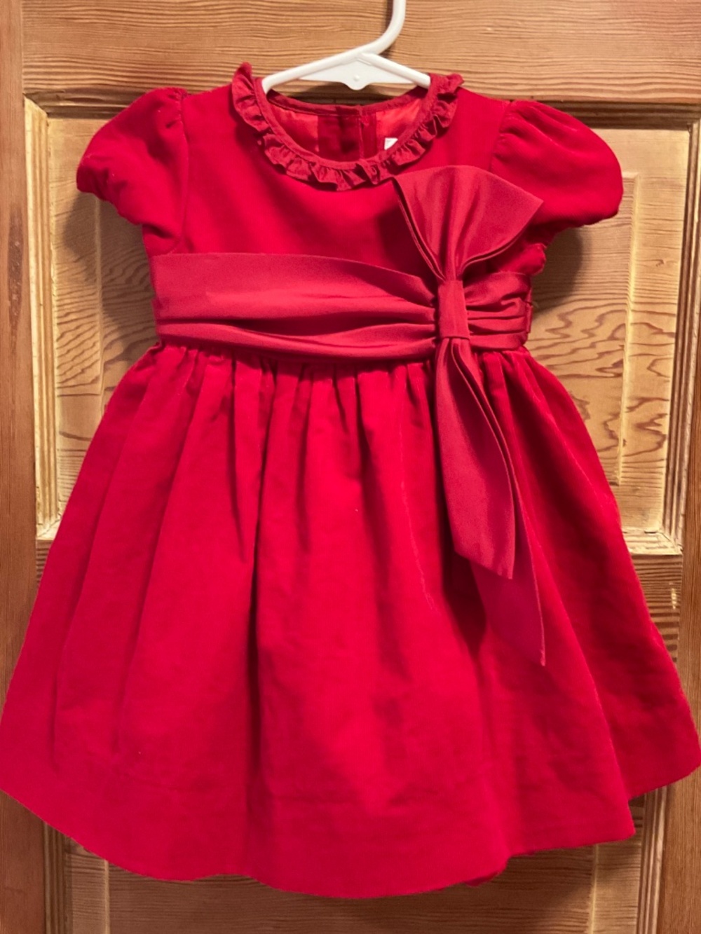Ralph Lauren red holiday Christmas dress - Picture 3 of 10